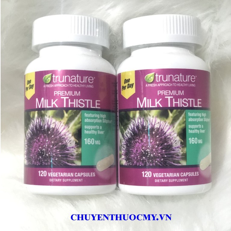 120 Viên Milk Thistle Trunature nhập khẩu