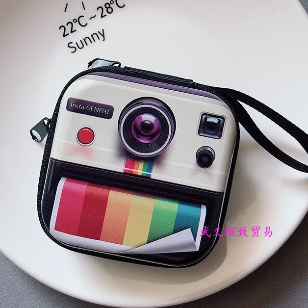 Hộp đựng tai nghe-phụ kiện kiểu dáng thời trang vintage tự tin khoe cá tính PKHRMW002