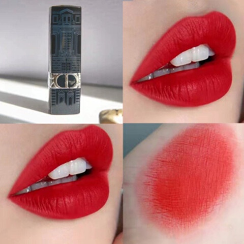 Son Môi Dior Phiên Bản Giới Hạn Họa Tiết Giáng Sinh Dễ Thương 2021