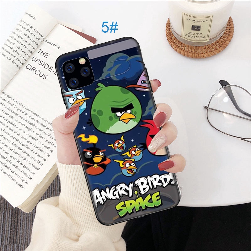 Ốp điện thoại mềm in hoạt hình Angry birds ngộ nghĩnh cho Iphone 11 Pro Max