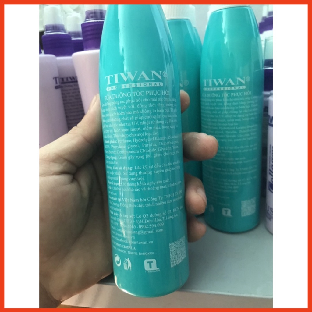 xịt dưỡng tóc Keratin Tiwan 250 ml