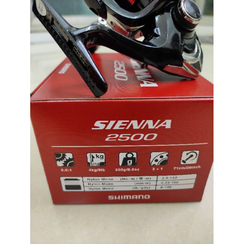 Máy câu đứng Shimano Sienna 2500 FG