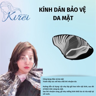 Kính dán BẢO VỆ DA MẶT khỏi thuốc nhuộm/làm hóa chất Kirei Hair, KIREI HAIR, KIREIHAIR