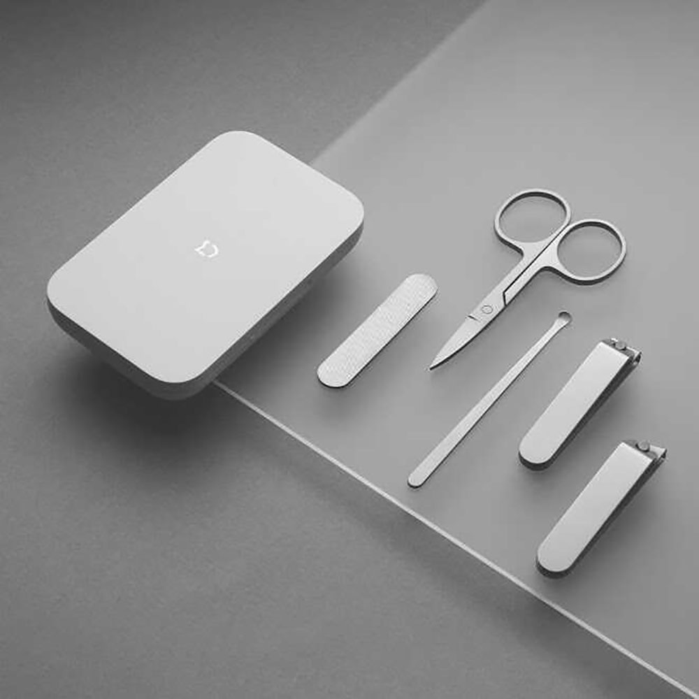 Bộ dụng cụ chăm sóc, cắt móng tay Xiaomi Mijia 5 món, thép không gỉ