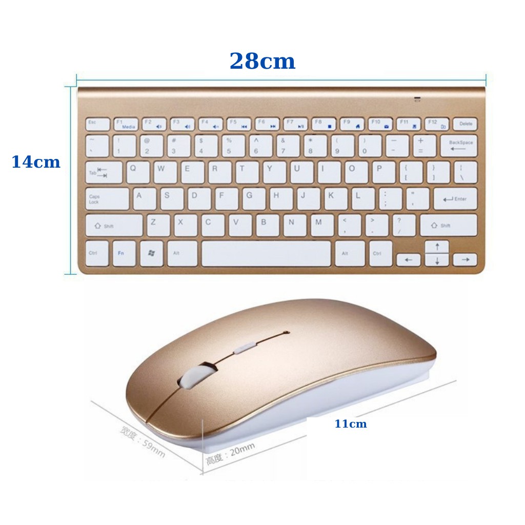 Bàn phím không dây + Chuột bluetooth - Dùng cho Laptop + Máy tính rất tiện lợi - Bàn phím mỏng nhẹ MART CASE | BigBuy360 - bigbuy360.vn