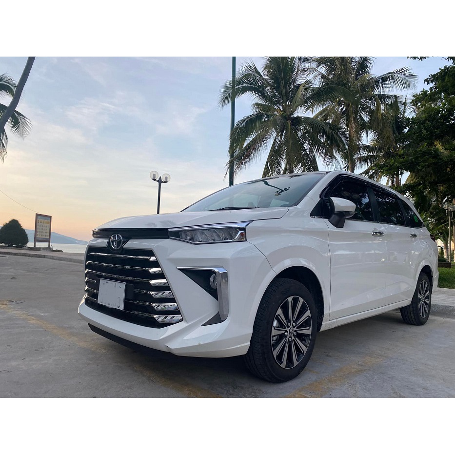 Ốp Trang Trí Calang Xe Toyota AVANZA 2022 2023 2024 Mẫu Inox Sáng Bóng Cao Cấp