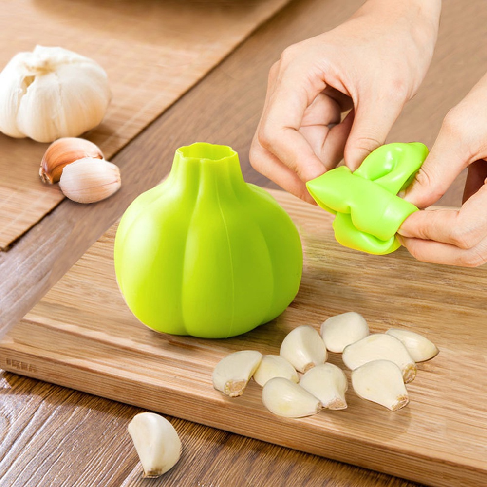 1 Dụng Cụ Bóc Vỏ Tỏi Bằng Silicone