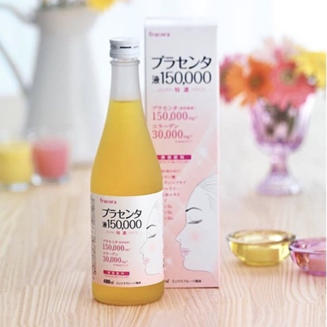 Nước Uống Nhau Thai Cừu FRACORA PLACENTA Nhật Bản - ĐẸP DA, CHỐNG LÃO HÓA.