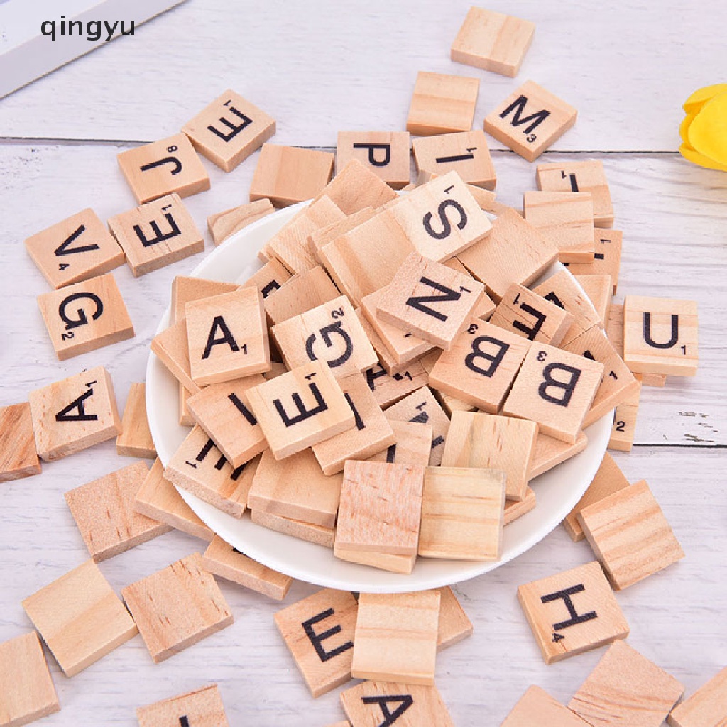 Bộ 100 Miếng Xếp Hình Chữ Cái Và Số Màu Đen