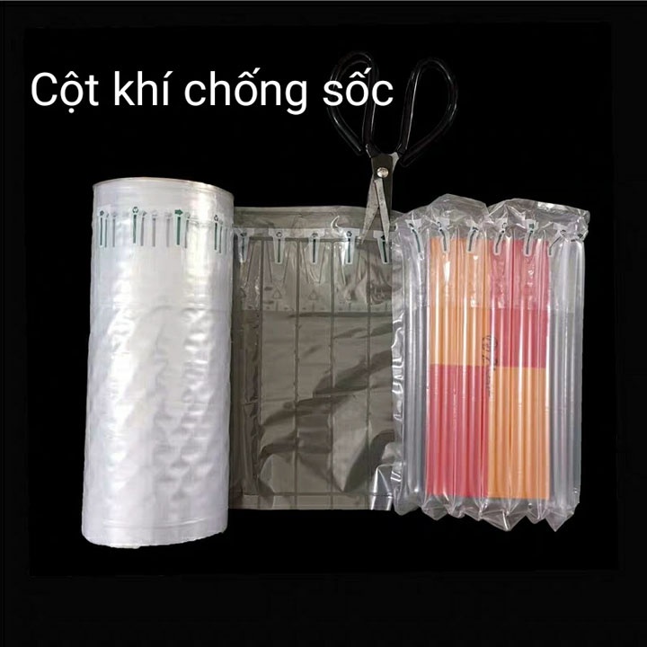 Cột khí chống sốc bọc hàng, đệm hơi đóng gói hàng dễ vỡ cao 25 40 50cm