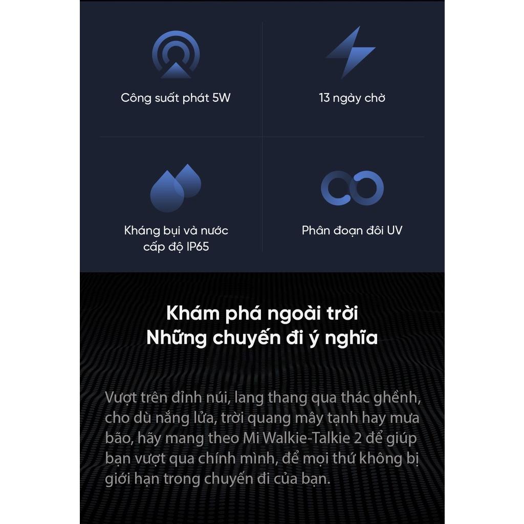 Bộ đàm Xiaomi Mijia Walkie Talkie gen 2 MJDJJ02FY chính hãng cao cấp - Minh Tín Shop
