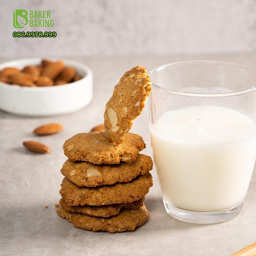 Bánh ăn kiêng giảm cân❤️FREESHIP❤Bánh biscotti không đường, nguyên cám 100%, combo 5 hộp bánh khối lượng : 100g | BigBuy360 - bigbuy360.vn