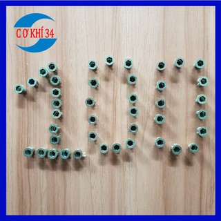 Túi ốc cấy gỗ phi 6 - 100 con loại ốc cấy có mũ