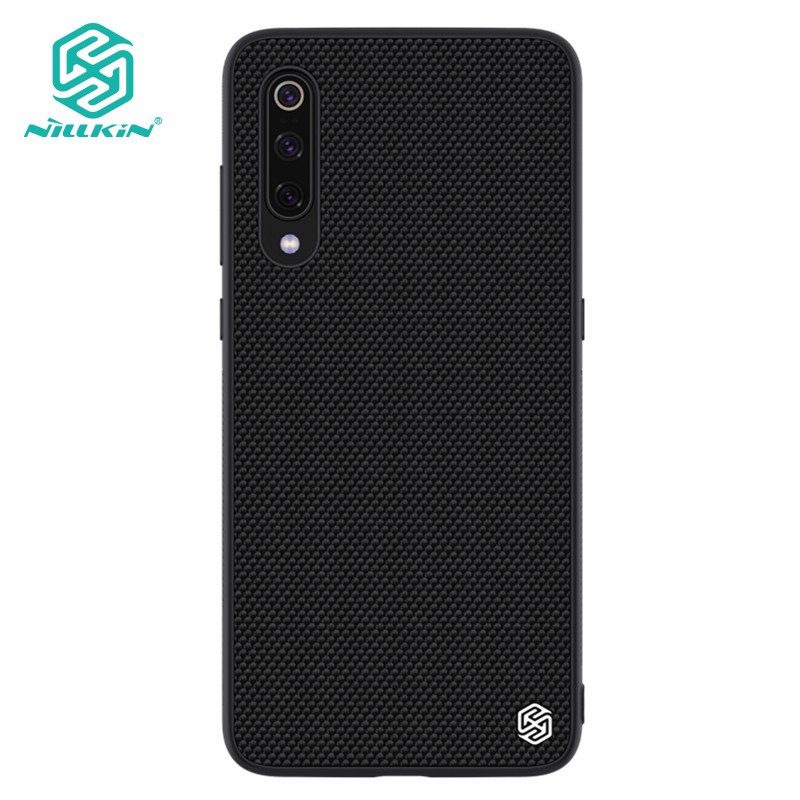 Ốp điện thoại NILLKIN sợi carbon mỏng và bền chống trượt cho Xiaomi Mi 9 và Mi 9 Explorer