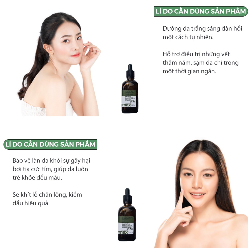 Serum giảm thâm nám giảm tàn nhang giảm mụn dưỡng da trắng da Vitamin C 561 Esthemax SR18