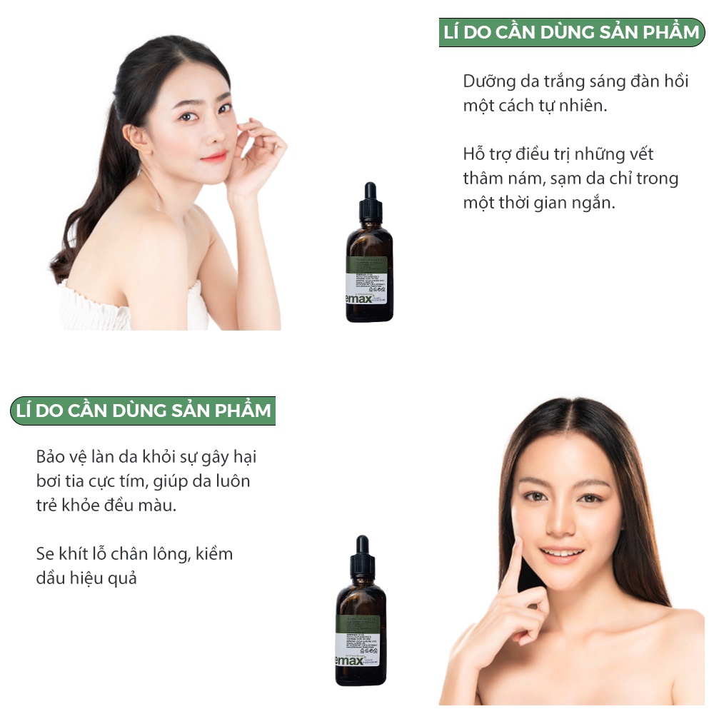 Serum giảm thâm nám giảm tàn nhang giảm mụn dưỡng da trắng da Vitamin C 561 Esthemax SR18