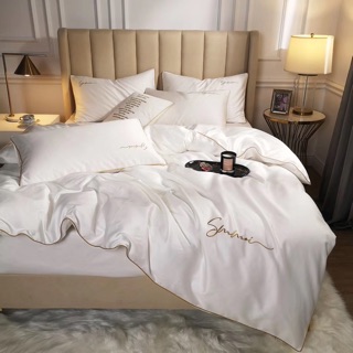 Bộ Chăn Ga Gối Lụa Tencel Sumoi Cao Cấp