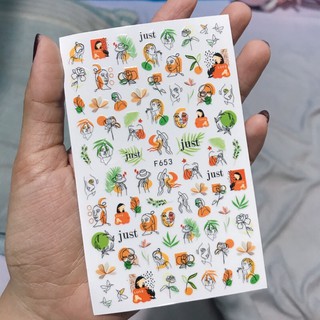 tikker dán nail nhiều hình