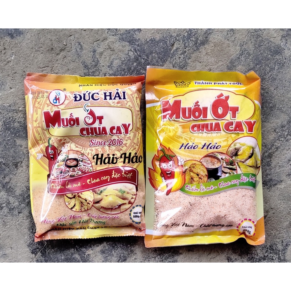 MUỐI ỚT CHUA CAY HẢO HẢO 500GR