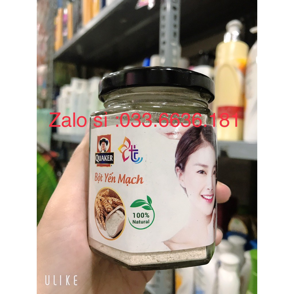 BỘT YẾN MẠCH HỦ 150G giúp dưỡng trắng,làm da sáng mịn tự nhiên