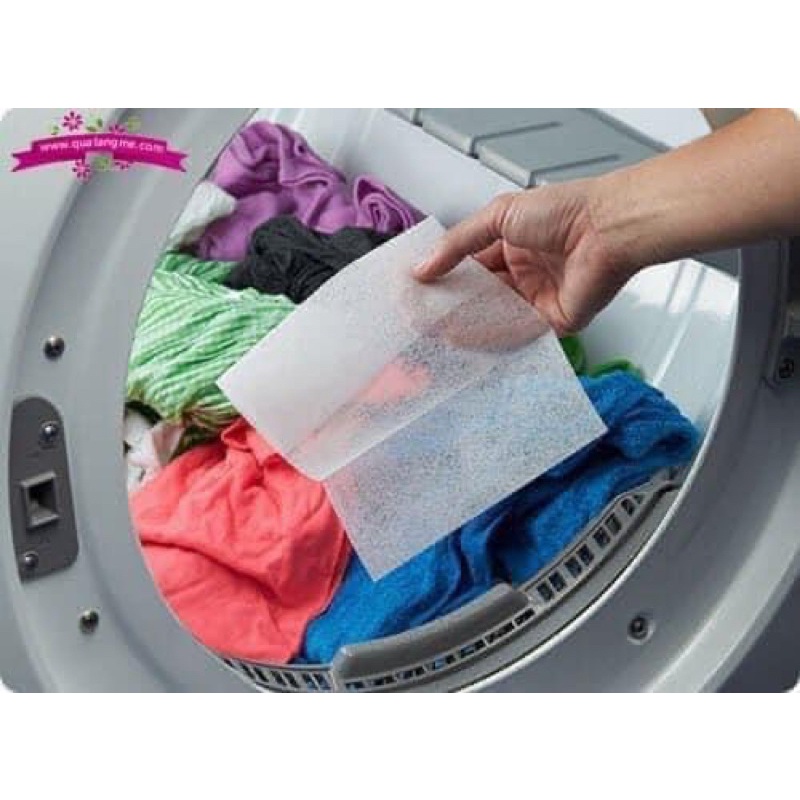 Giấy Thơm Bounce Iron Less Mỹ Làm Thơm Quần Áo - Giày Dép - Hút Ẩm