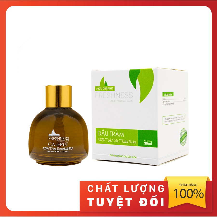 [CAO CẤP] TRÀM TRÀ AUSTRALIA  DẦU TRÀM CUNG ĐÌNH FRESHNESS 30ML