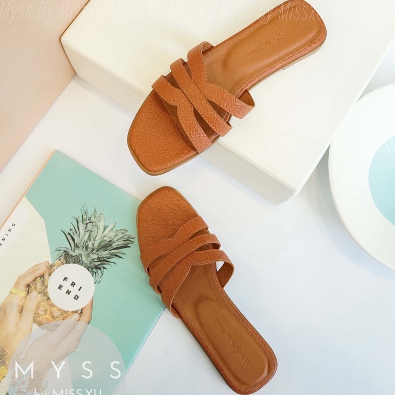Dép nữ quai 3 quai ngang 1.5 cm thời trang MYSS - DE93