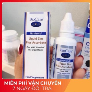 SALE Kẽm BioCare ZinC cho trẻ từ sơ sinh