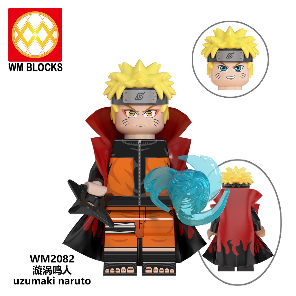 Mô hình minifigures các nhân vật truyện tranh Naruto tổng hợp