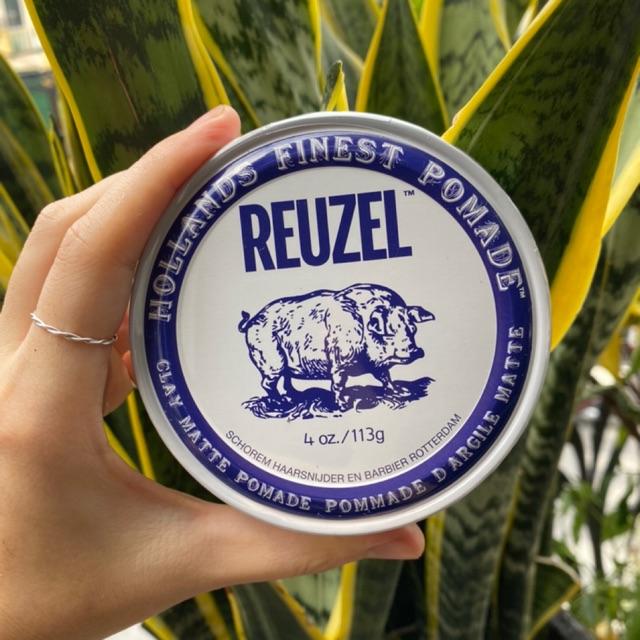 Sáp vuốt tóc Reuzel Clay Matte Pomade 113g - Chính hãng 100%