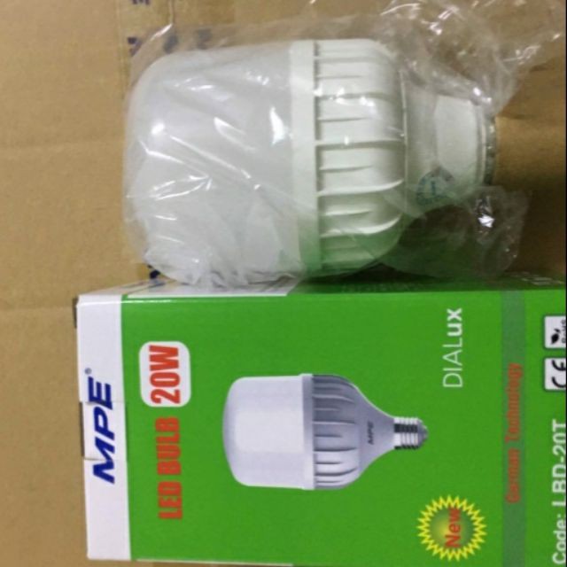 Đèn Led mpe 20w bulb trụ