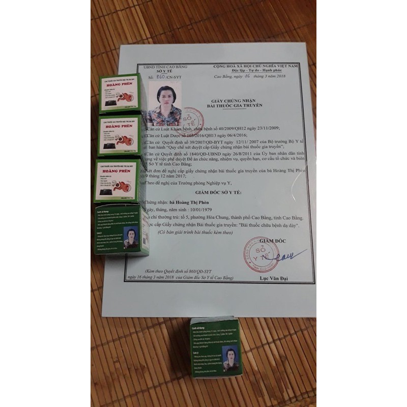 Cao Dạ dày Hoàng Phèn