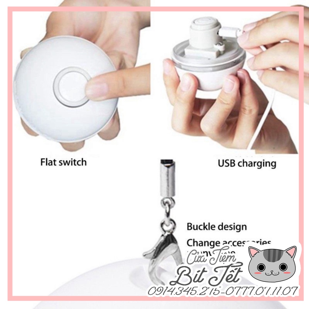 ĐỒ CHƠI THÔNG MINH, Banh tự động sạc usb thế hệ mới cho thú cưng, Bóng tương tác giáo dục có đèn led cho chó mèo cao cấp