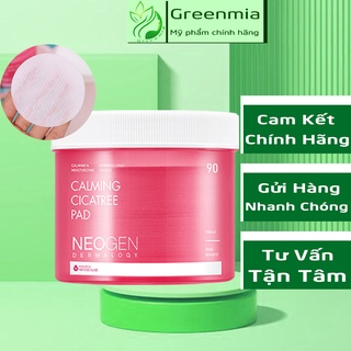 Toner Dạng Miếng Rau Má Neogen Dermalogy Calming Cica Tree Pad 90 Miếng Dịu Nhẹ Kháng Khuẩn [NHẬP KHẨU CHÍNH HÃNG]