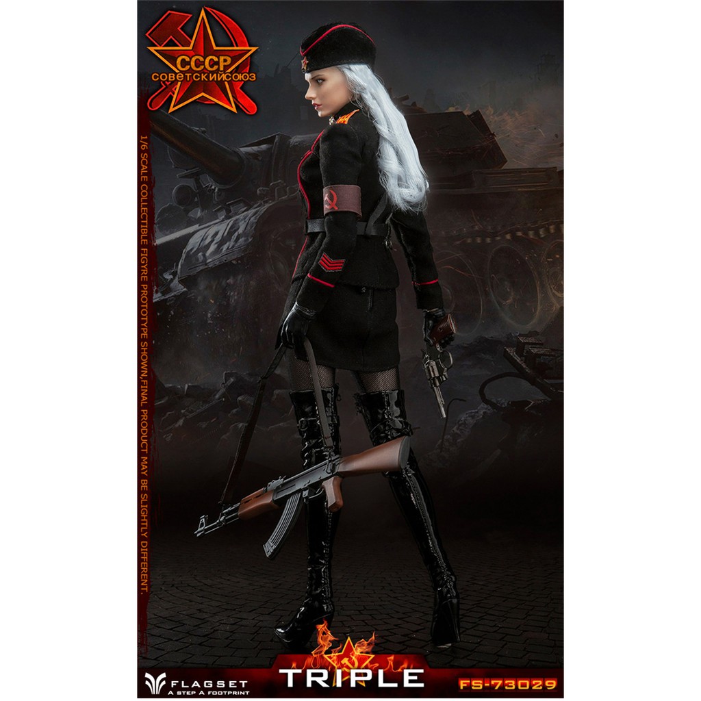 [Order] Mô hình lính nữ 1:6 FLAGSET 73029 Katyusha Red Alert Soviet