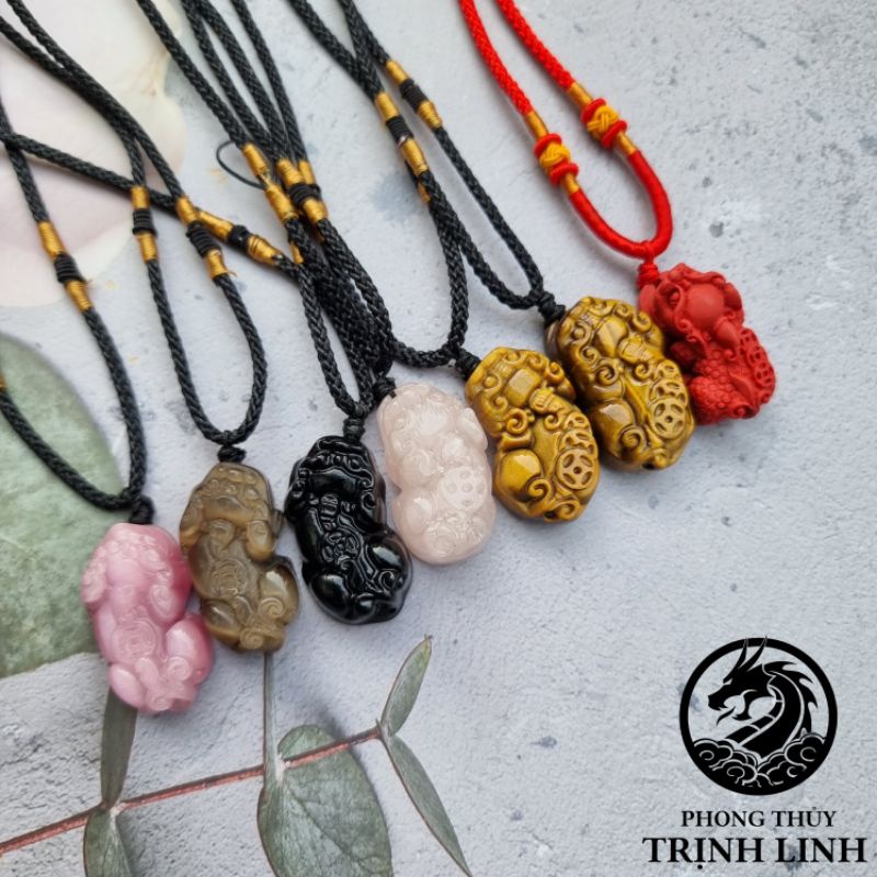 VÒNG CỔ TỲ HƯU CHIÊU TÀI ĐỦ MÀU SẮC