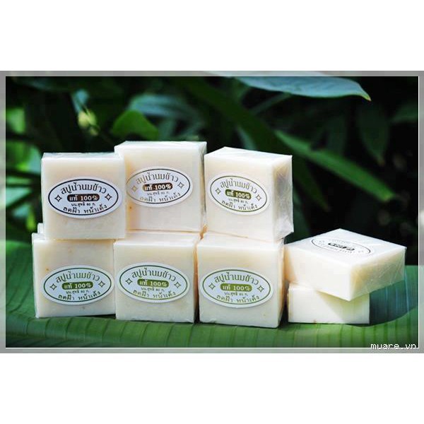 Soap tắm trắng sữa gạo Thái Lan