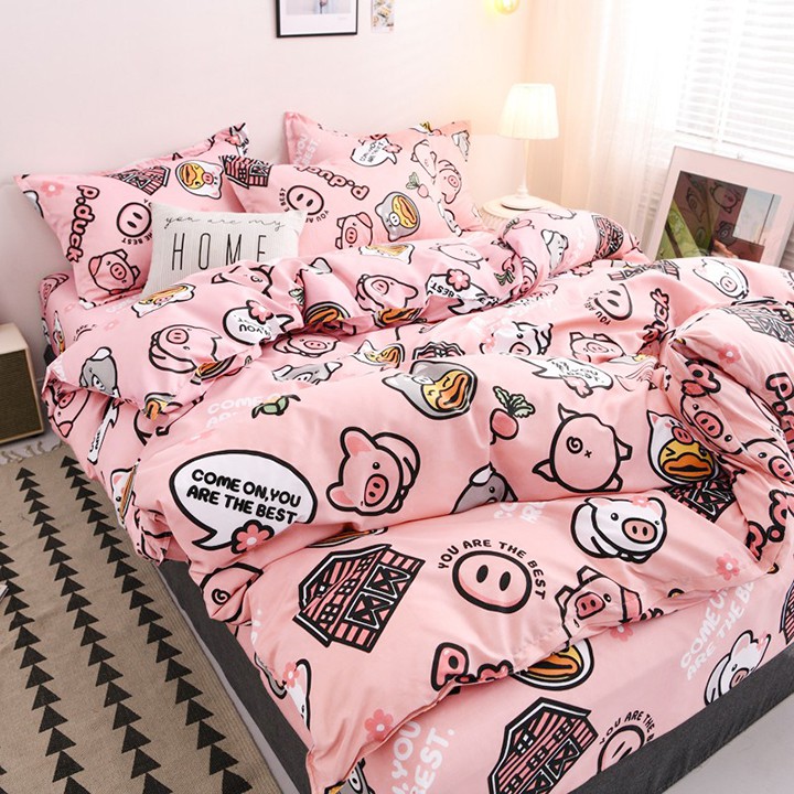 Ga drap chun trải giường chống thấm cotton 2 lớp kích thước 1m6 *2m, 1m8*2m loại tốt siêu mềm, siêu đẹp 1 món