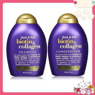 Dầu Gội Xả Biotin Collagen Chống Rụng Tóc (Biotin tím) hàng chính hãng