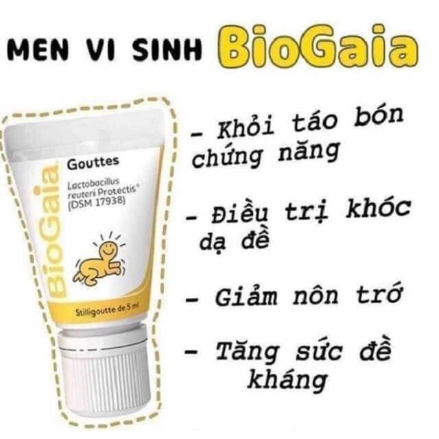 Thực phẩm chức năng Men vi sinh Biogaia | BigBuy360 - bigbuy360.vn