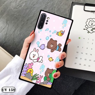 Ốp lưng nhám Samsung Galaxy Note 10 plus - in hình