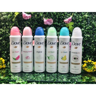  Bộ 3 chai xịt khử mùi DOVE nữ mùi ngẫu nhiên 