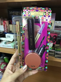 (Tách set) Set mỹ phẩm Tarte 3 món - son fullsize