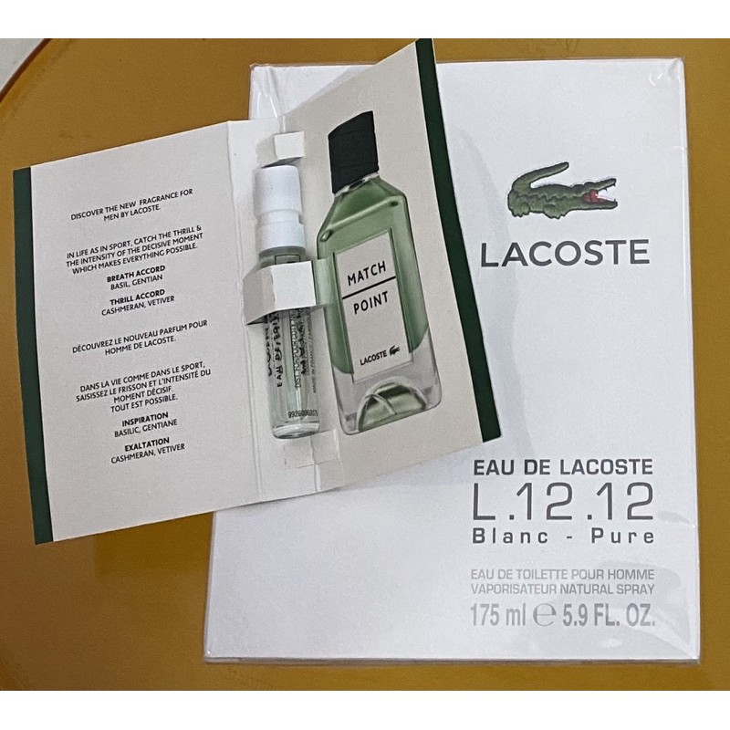 nước hoa LACOSTE L12.12 EDT