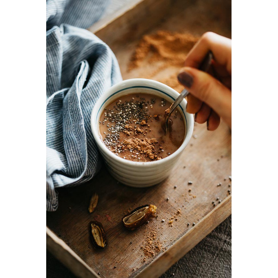 Bột ca cao nguyên chất Cacao Mi loại Premium thức uống sô cô la chuẩn Keto - 80g