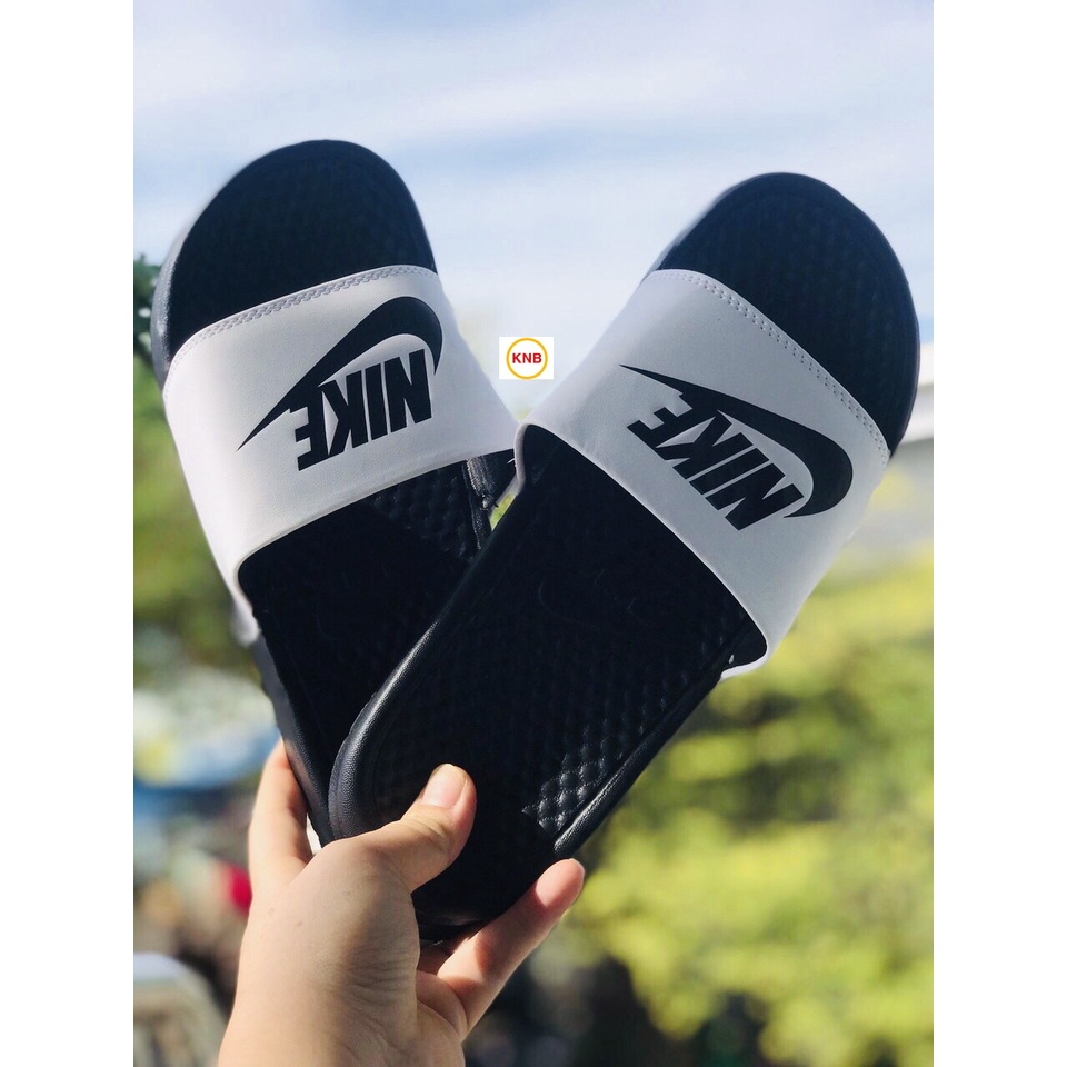 [ sale Sốc + Freeship] Dép nam, dép quai ngang nam nữ unisex nike benassi cartoon ❤️FREESHIP + Hộp❤️ nhiều màu