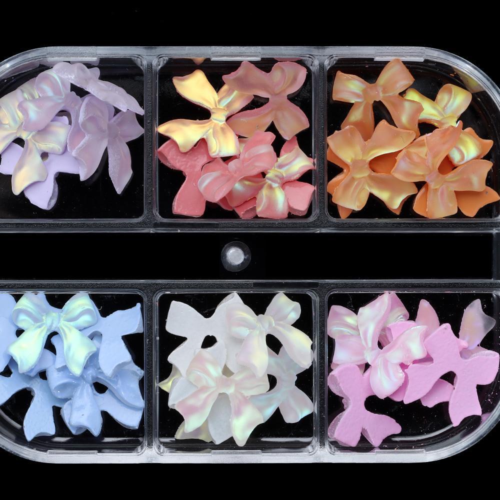 MIH Phụ Kiện Trang Trí Móng Tay Hình Bướm Bằng Acrylic DIY