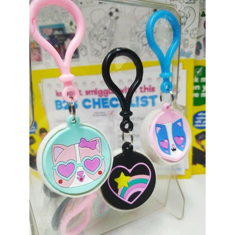 Móc khóa kèm gôm - Keyring Smiggle