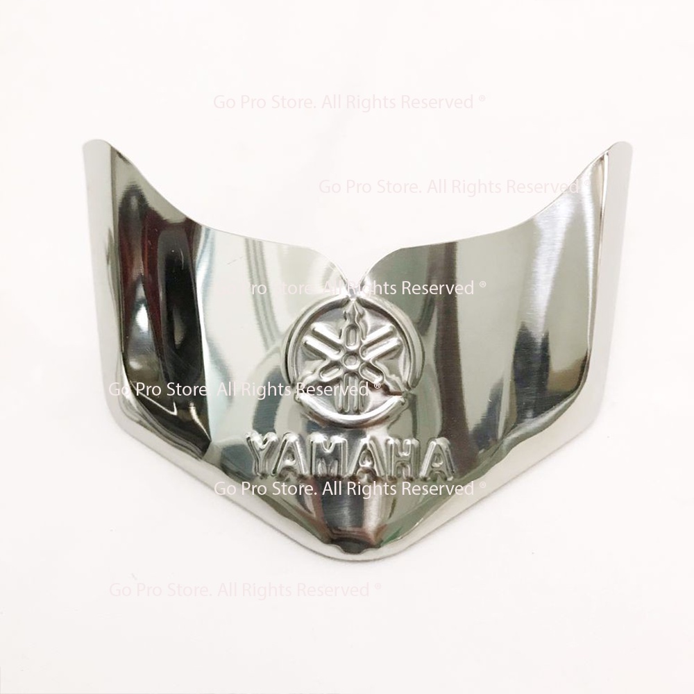 Bộ Ốp Mỏ &amp; Đuôi Dè YAMAHA LATTE 125 INOX G1128