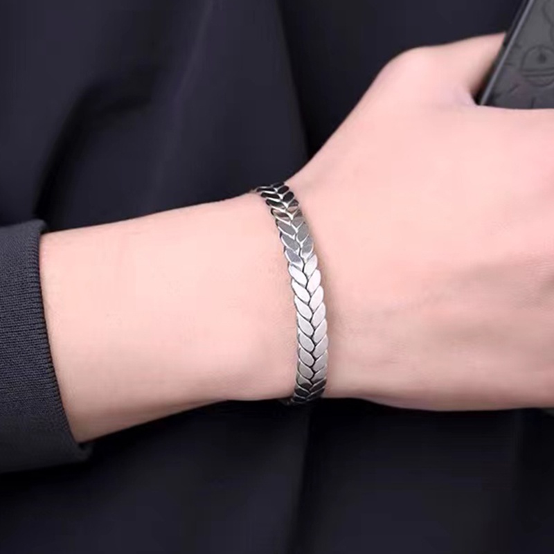Vòng Tay cặp đôi Cuff - Phụ Kiện Đeo Tay Thời Trang, Cá Tính - Thiết Kế Basic Bản To, Thép Không Gỉ